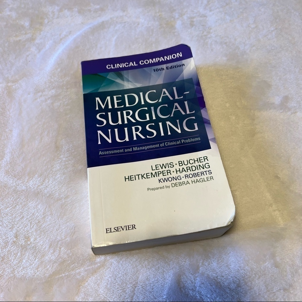 𝅺MEDICAL-SURGICAL Nursing Clinical Companion 10th Edition